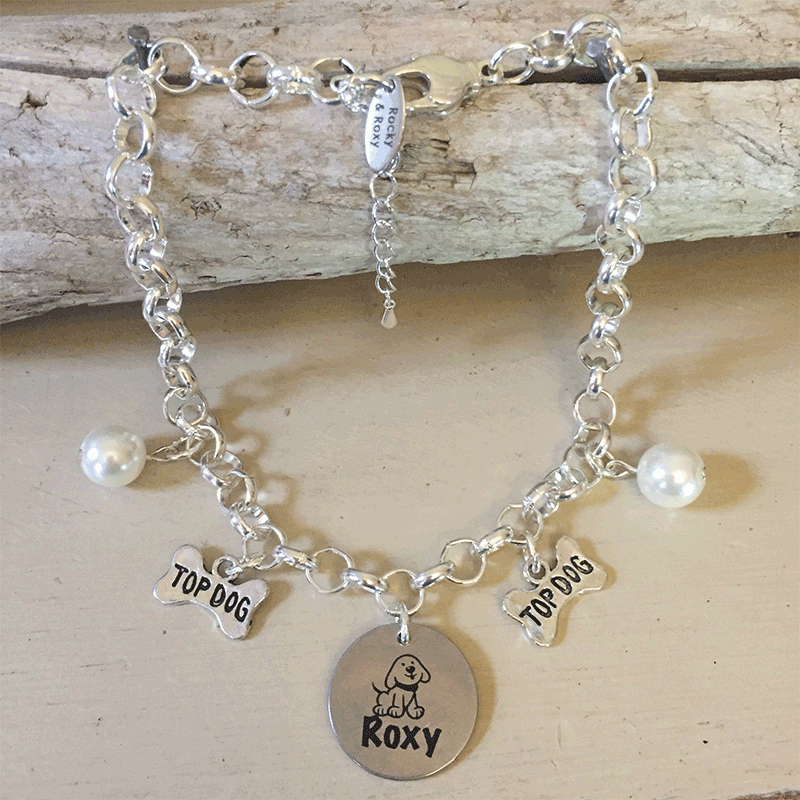 Dog neck chain with name hotsell